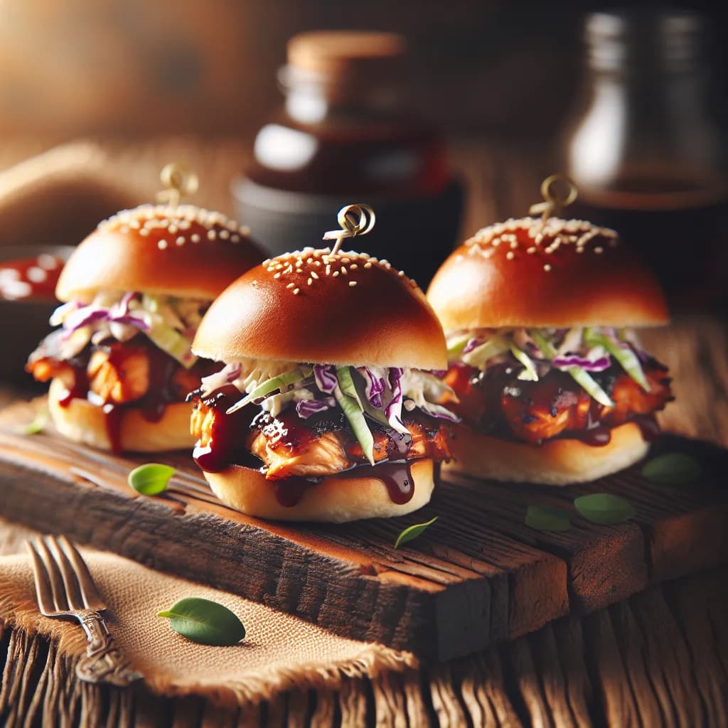 BBQ Chicken Sliders