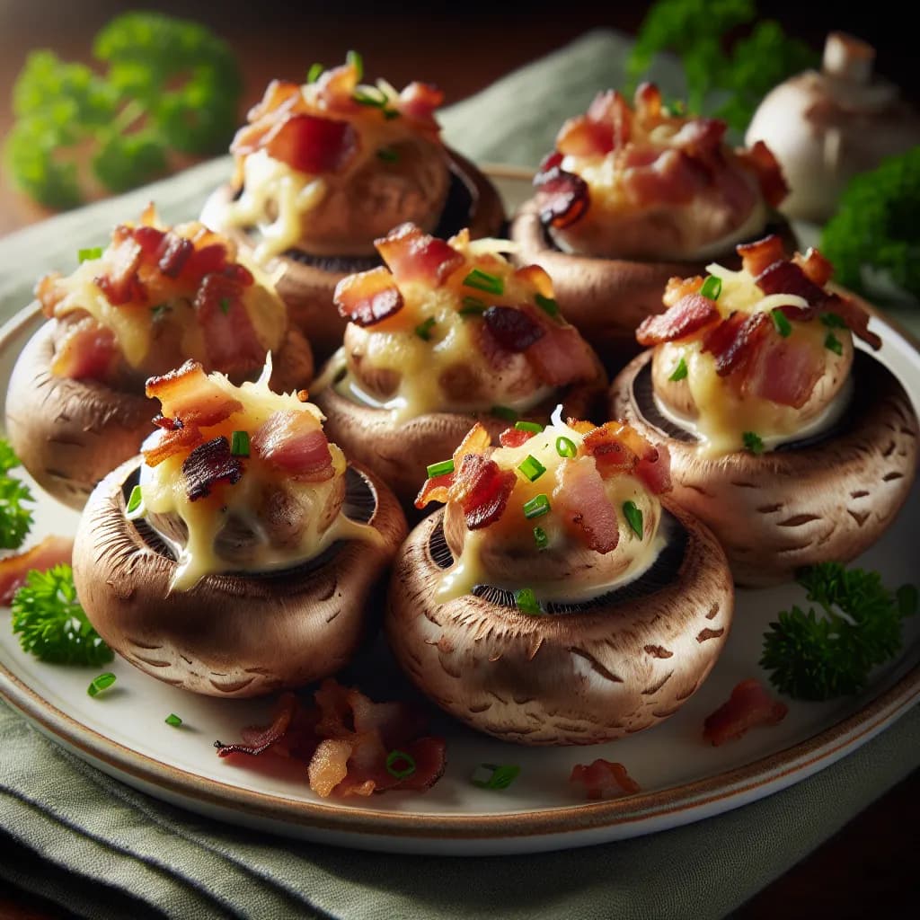 Bacon Stuffed Mushrooms