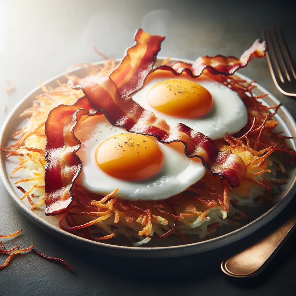 Bacon and Egg Breakfast Hash