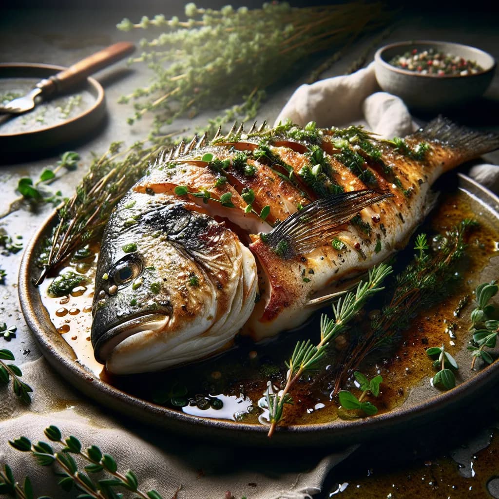 Baked Barramundi with Herbs