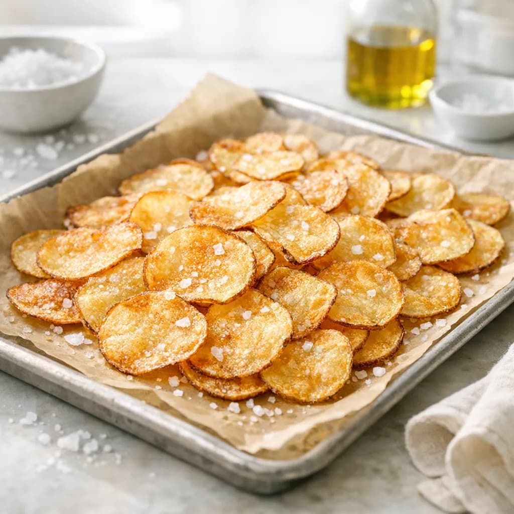 Baked Extra Crispy Potato Chips