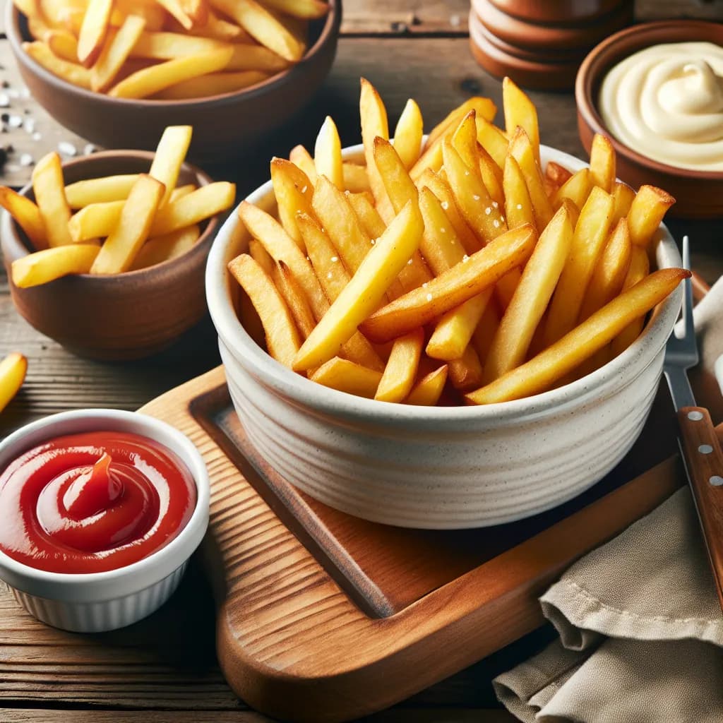 Baked McDonald's Style Fries