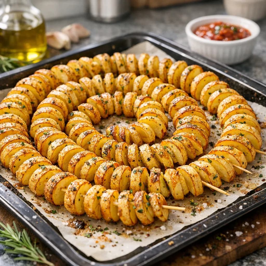 Baked Spiral Potato Fries