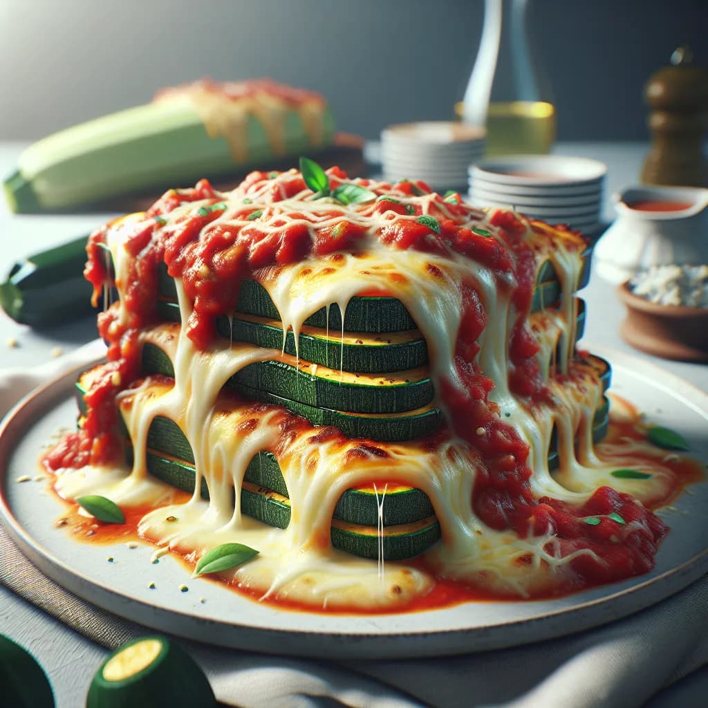 Baked Zucchini Parmesan