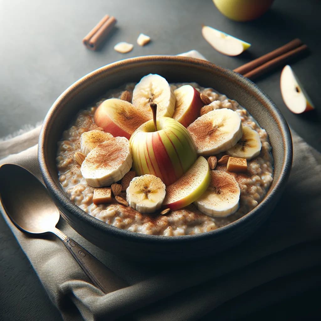 Banana Apple Oatmeal