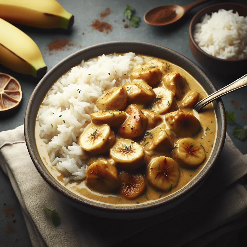 Banana Chicken Curry