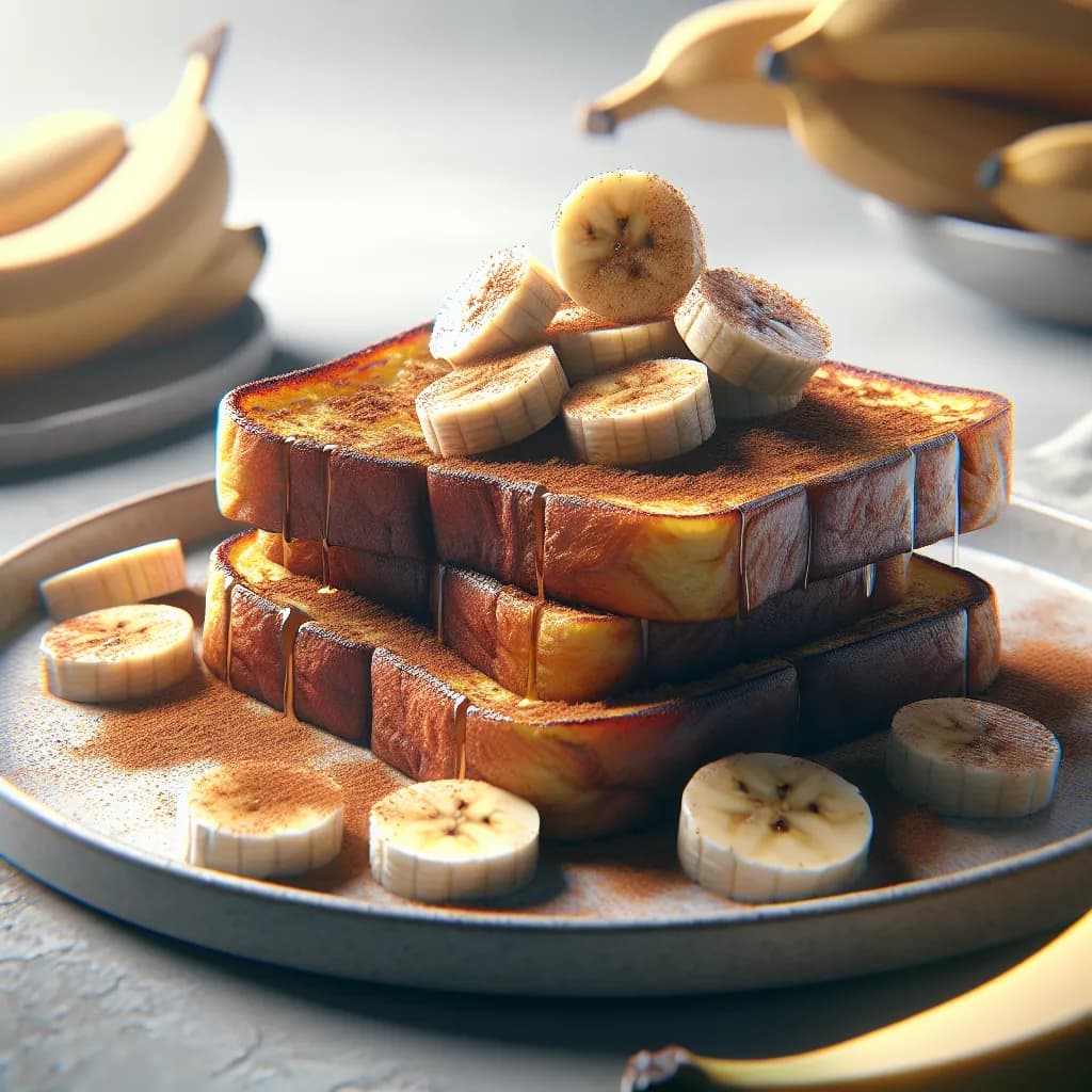 Banana Cinnamon French Toast