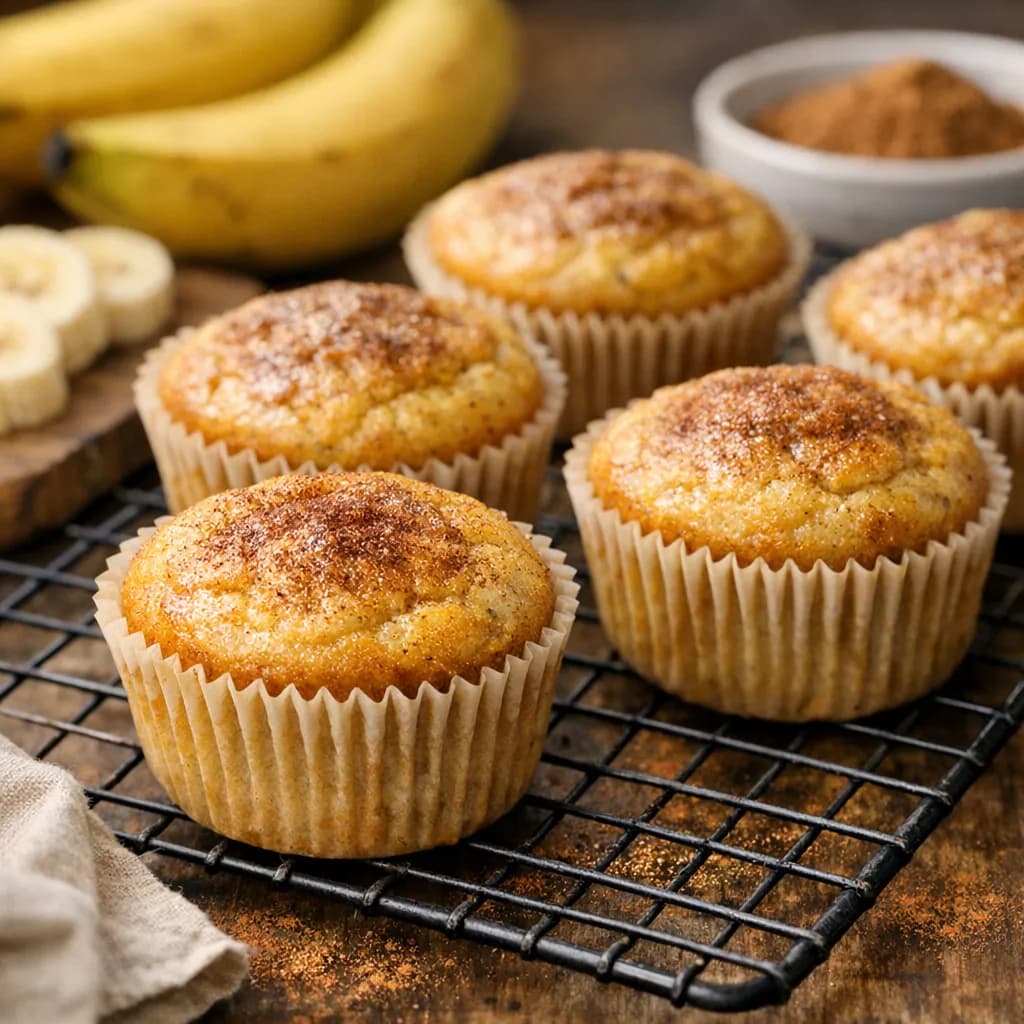 Banana Egg Snack Muffins
