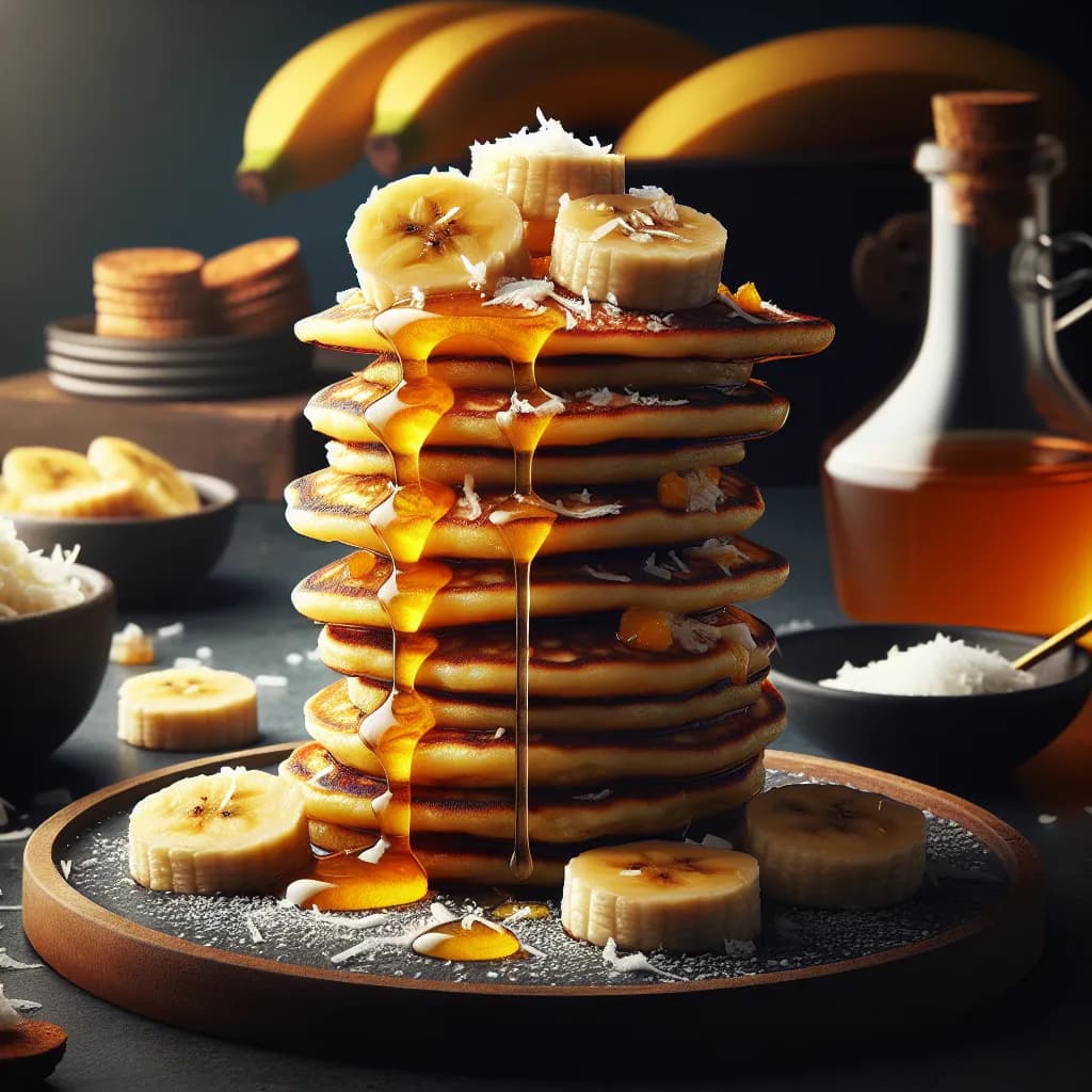 Banana Jaggery Pancakes