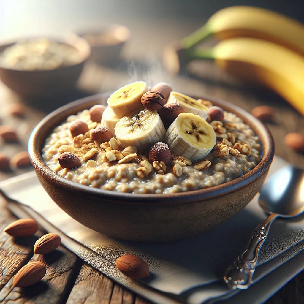 Banana Nut Oatmeal