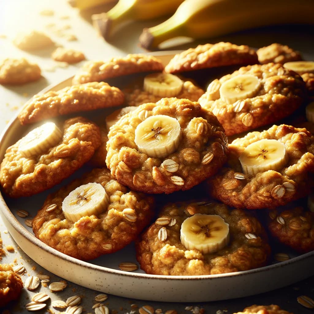 Banana Oat Cookies