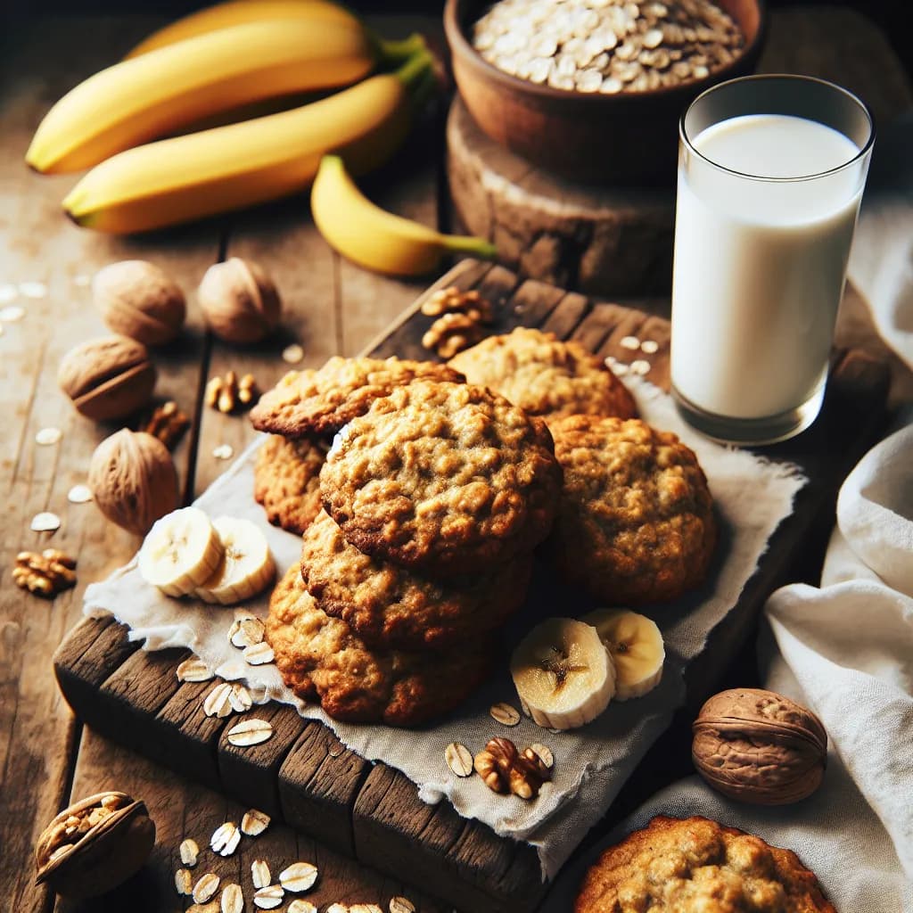 Banana Oat Cookies