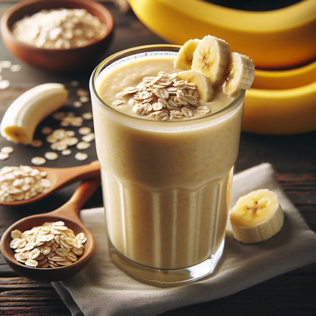 Banana Oatmeal Smoothie