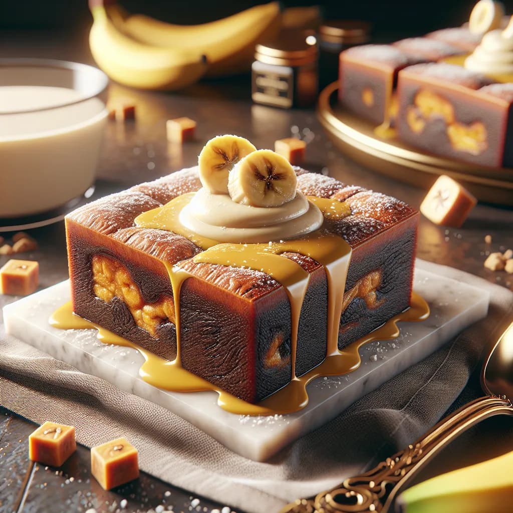 Banana Pudding Brownies