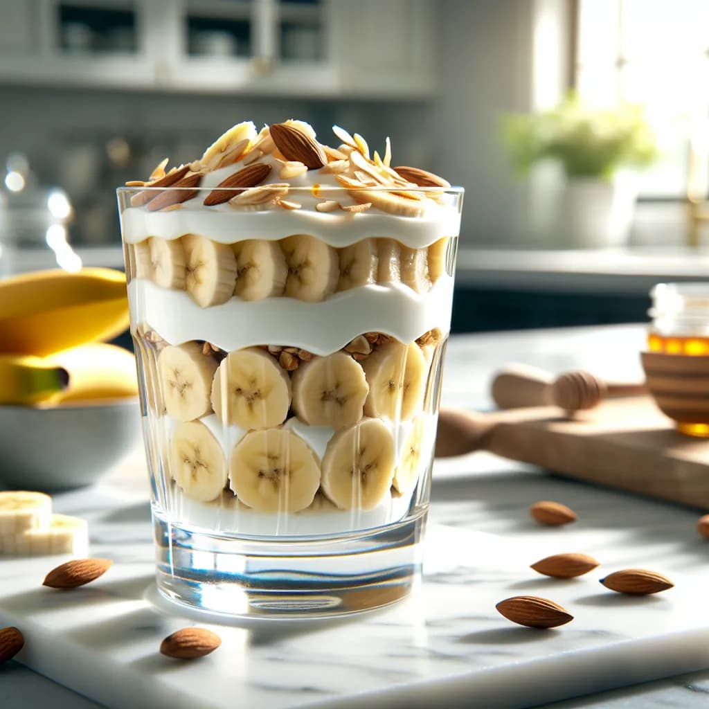 Banana and Yogurt Parfait