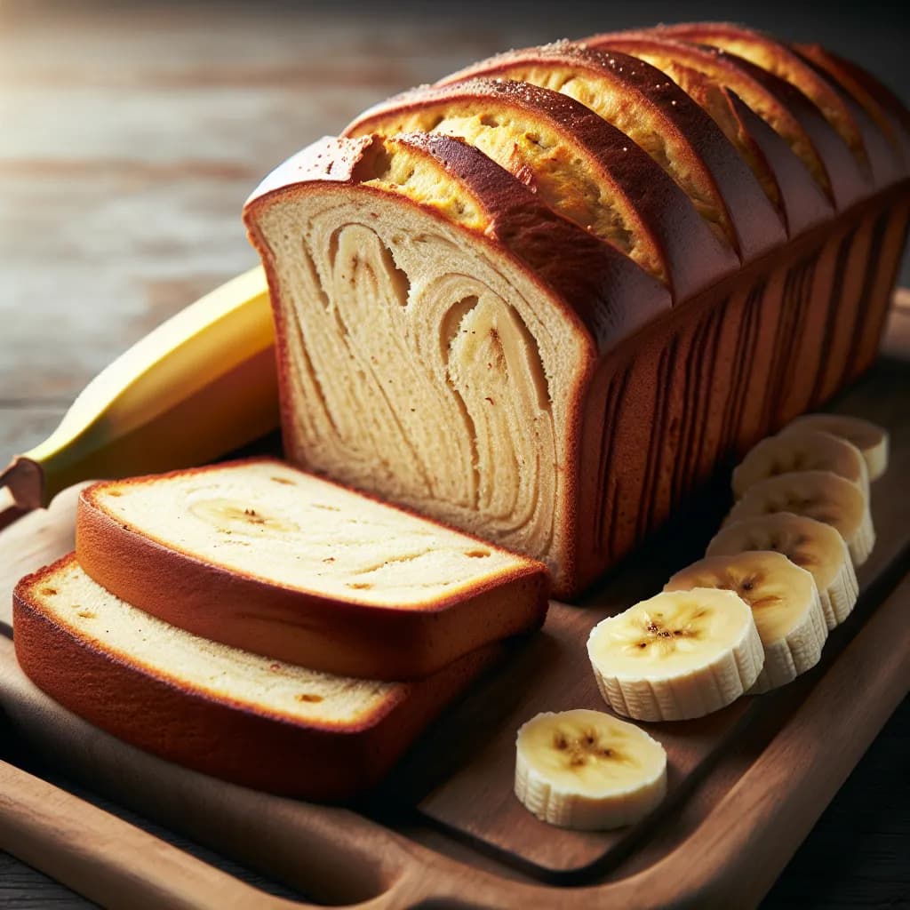 Bananen-Buttermilch-Brot