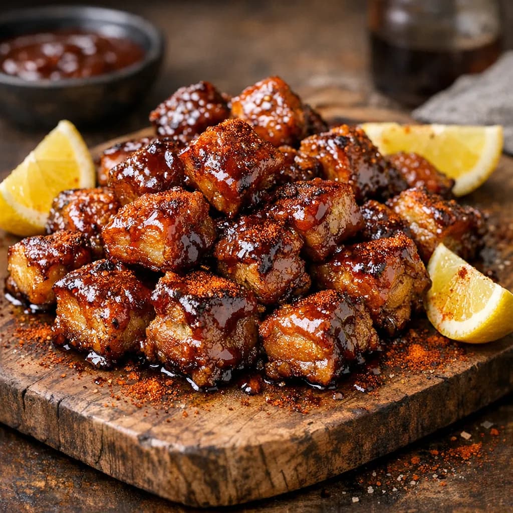 Barbecue Chicharon Bites