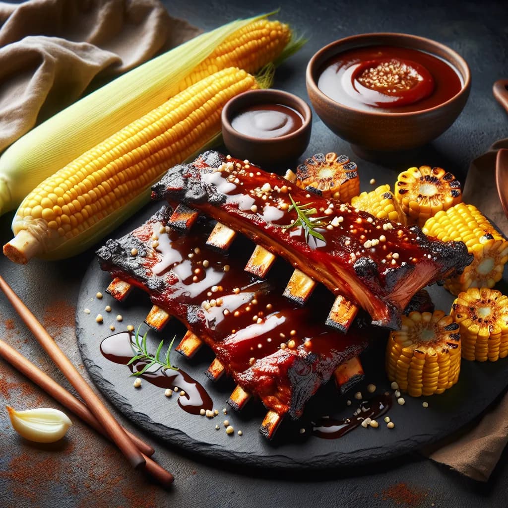 Barbecue Grilled Country Ribs