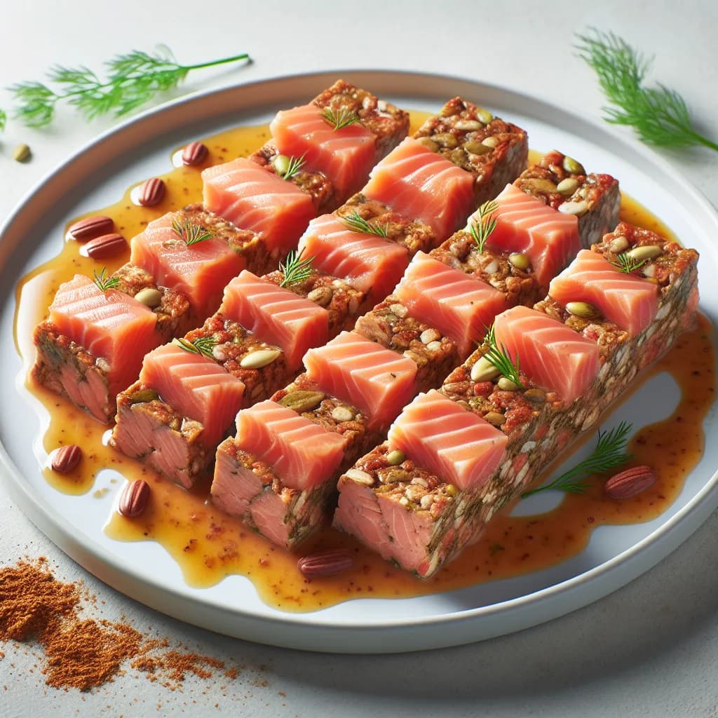 Barre Salée Protéinée au Saumon