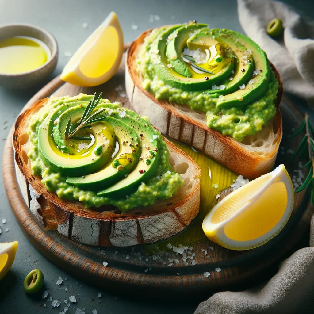 Bauernbrot mit Avocado