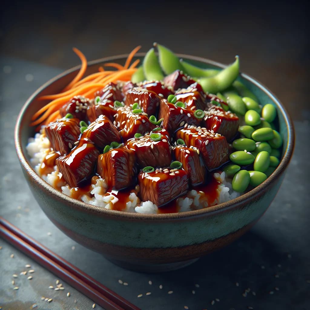 Beef Teriyaki Rice Bowl
