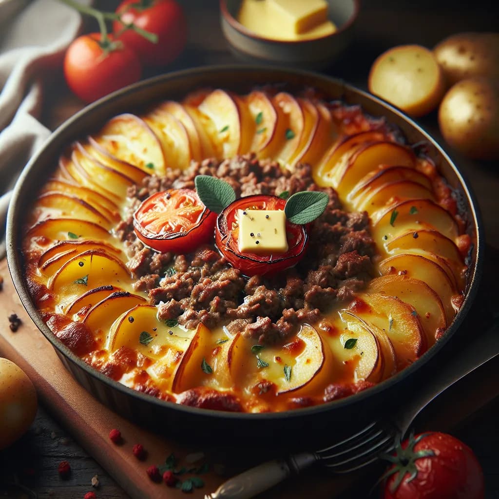 Beef and Potato Bake