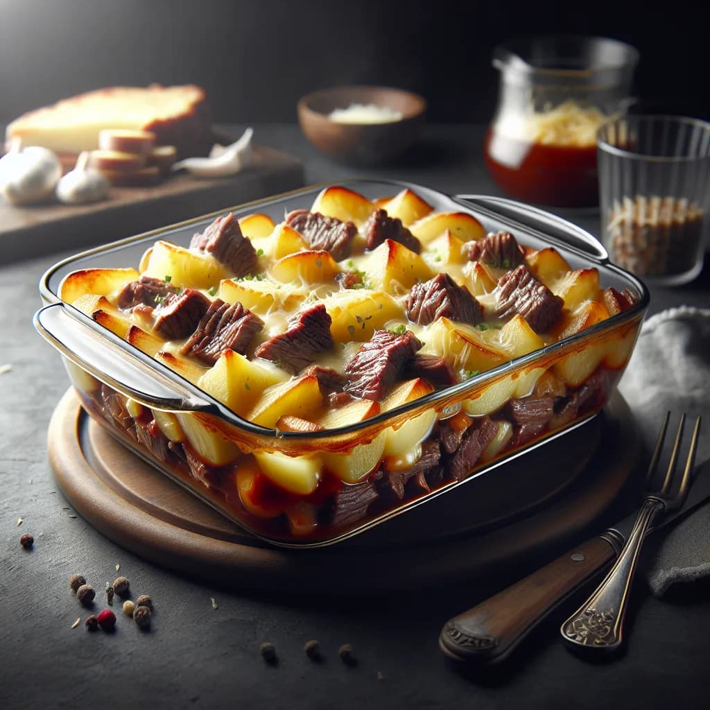 Beef and Potato Casserole