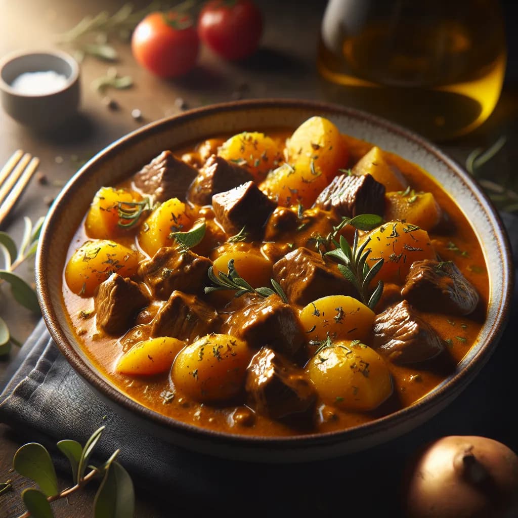 Beef and Potato Curry