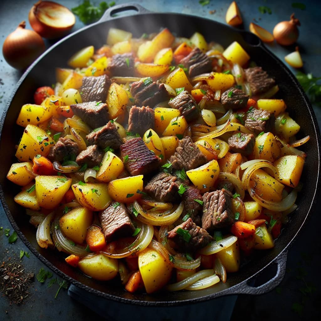 Beef and Potato Hash