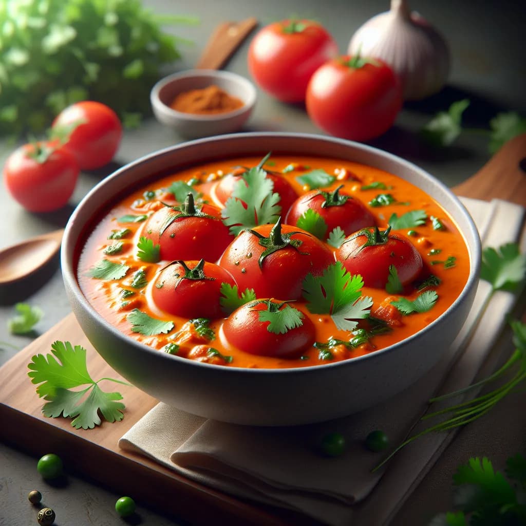 Beerakaya Tomato Curry