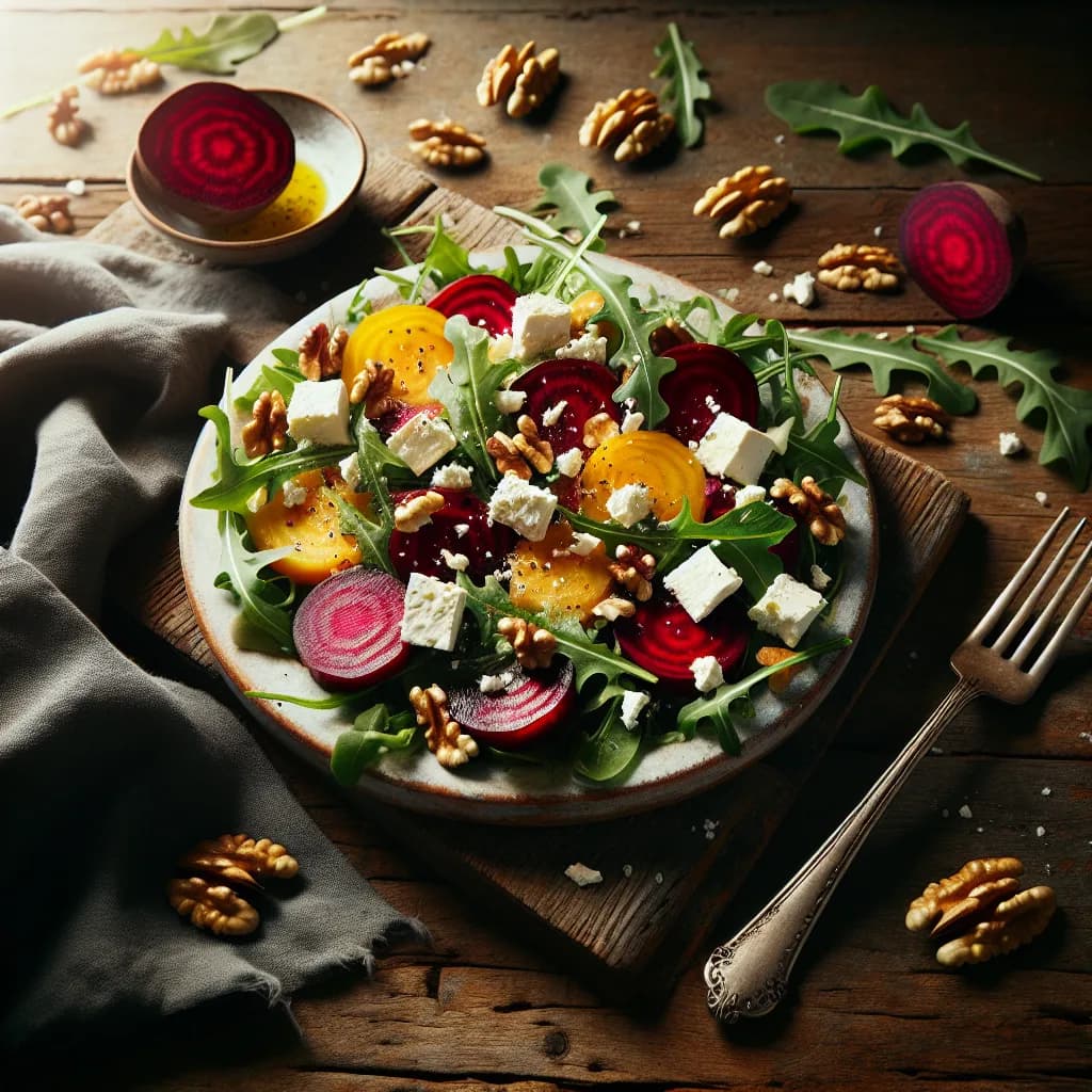 Beet and Goat Cheese Salad