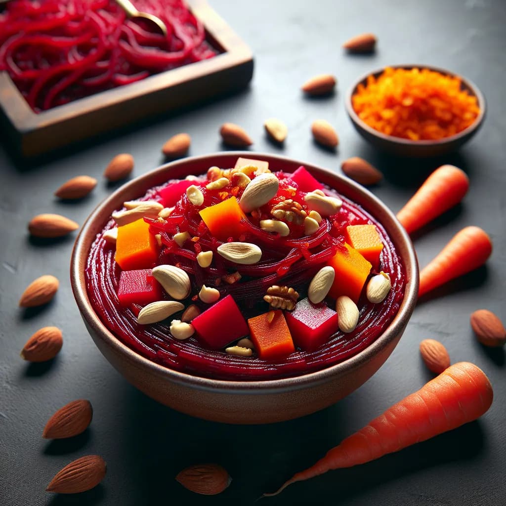 Beetroot Carrot Halwa