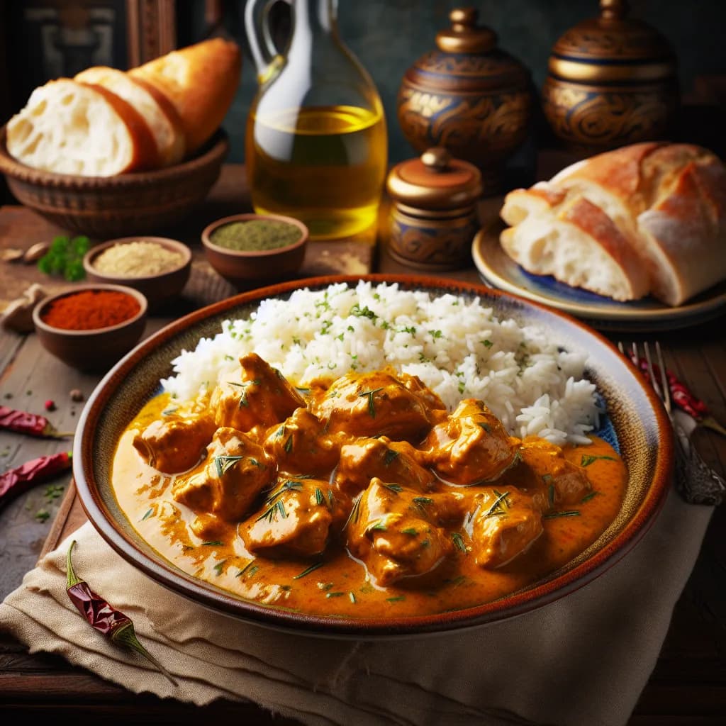 Behbig di Pollo al Curry