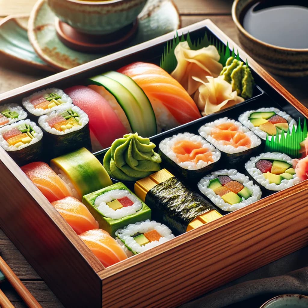 Bento di Sushi Roll