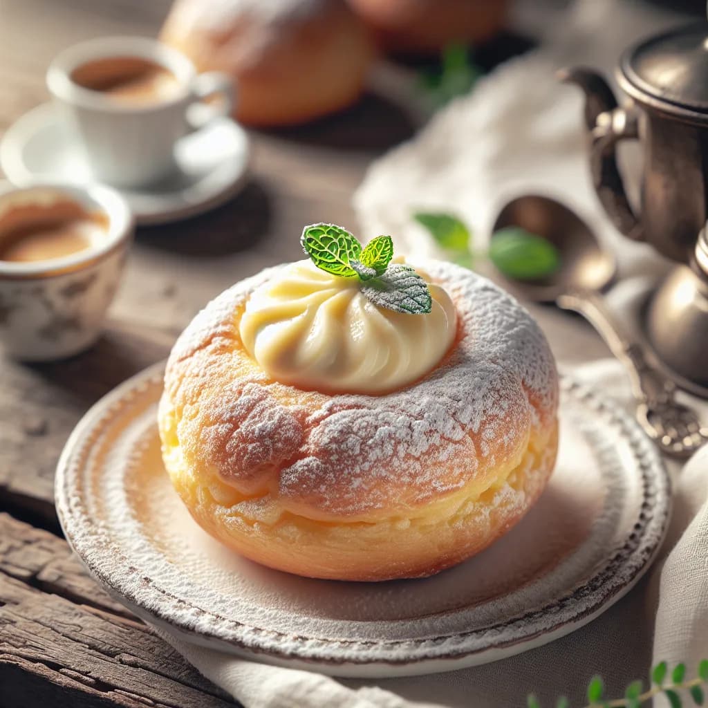 Bignè alla crema