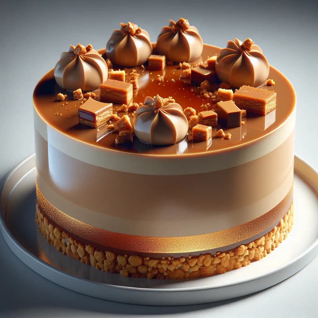 Biscoff Mousse Cake