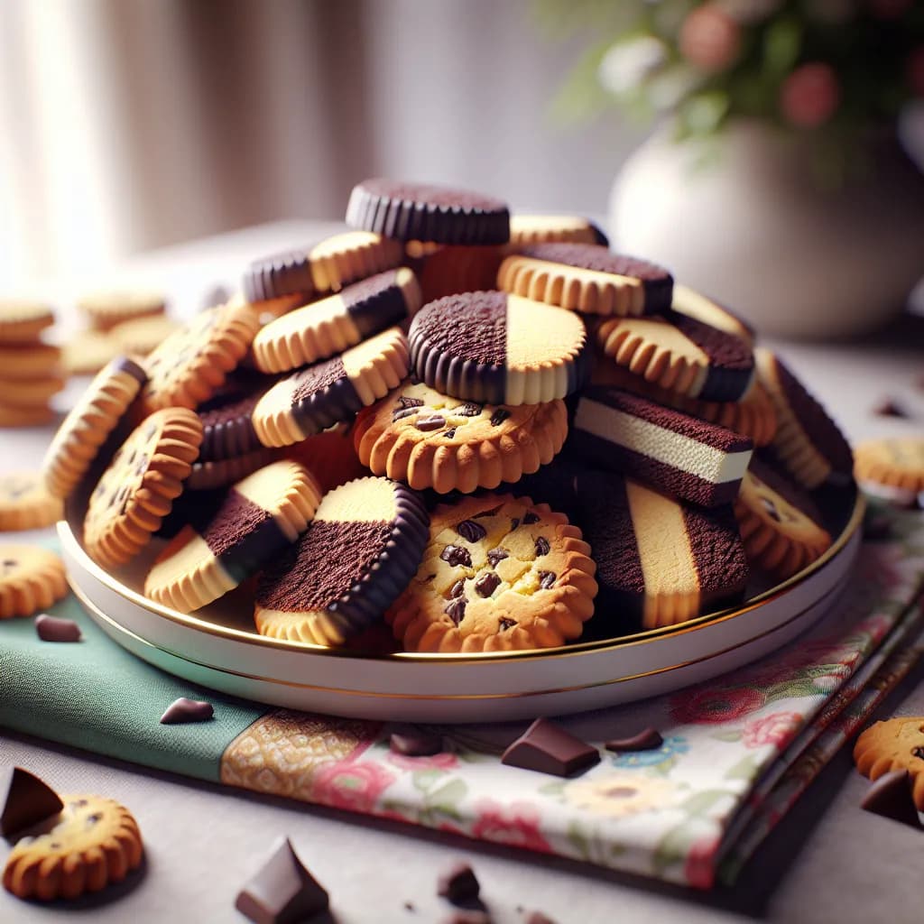 Biscotti al Cioccolato e Vaniglia