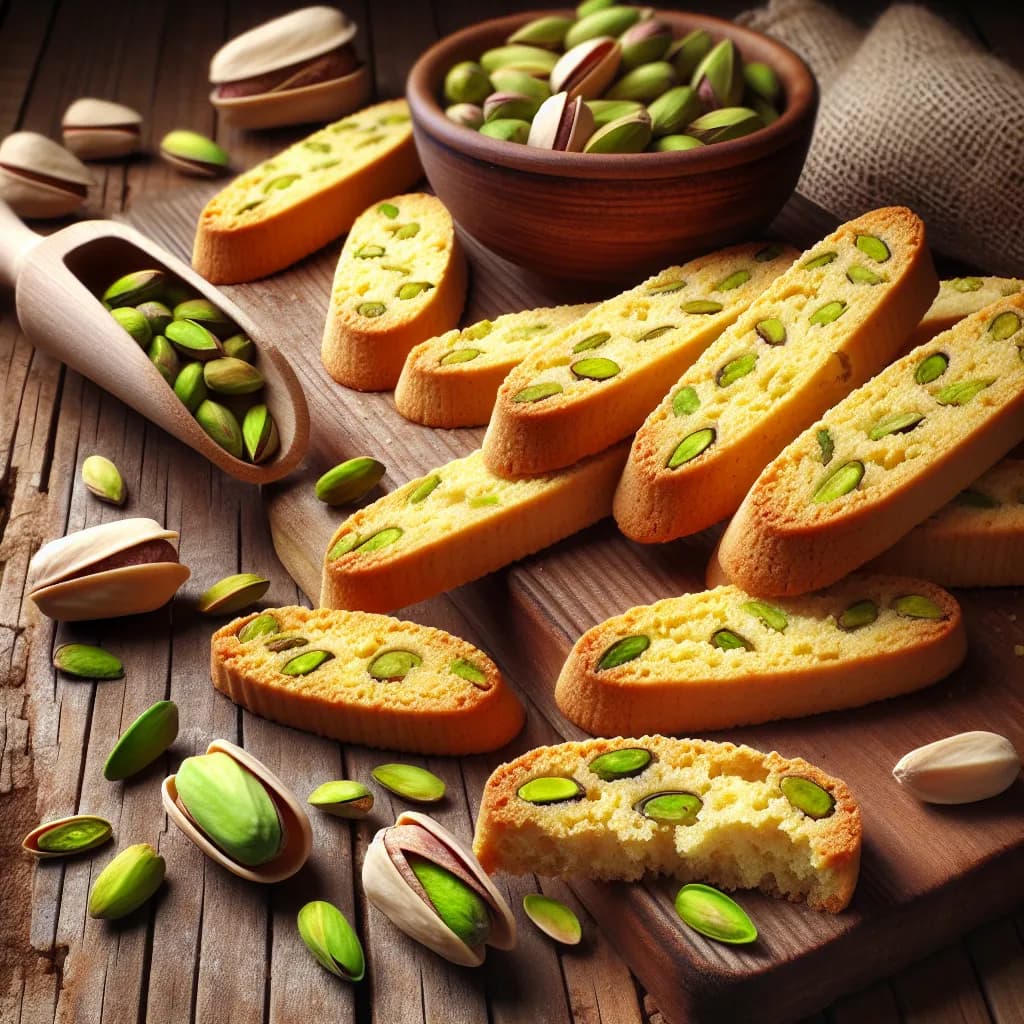Biscotti al Pistacchio