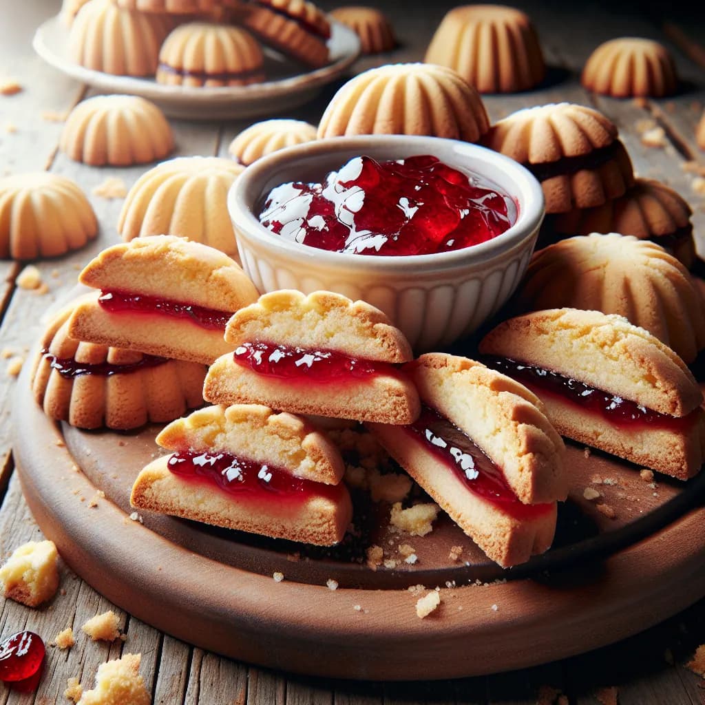 Biscotti di Frolla con Marmellata