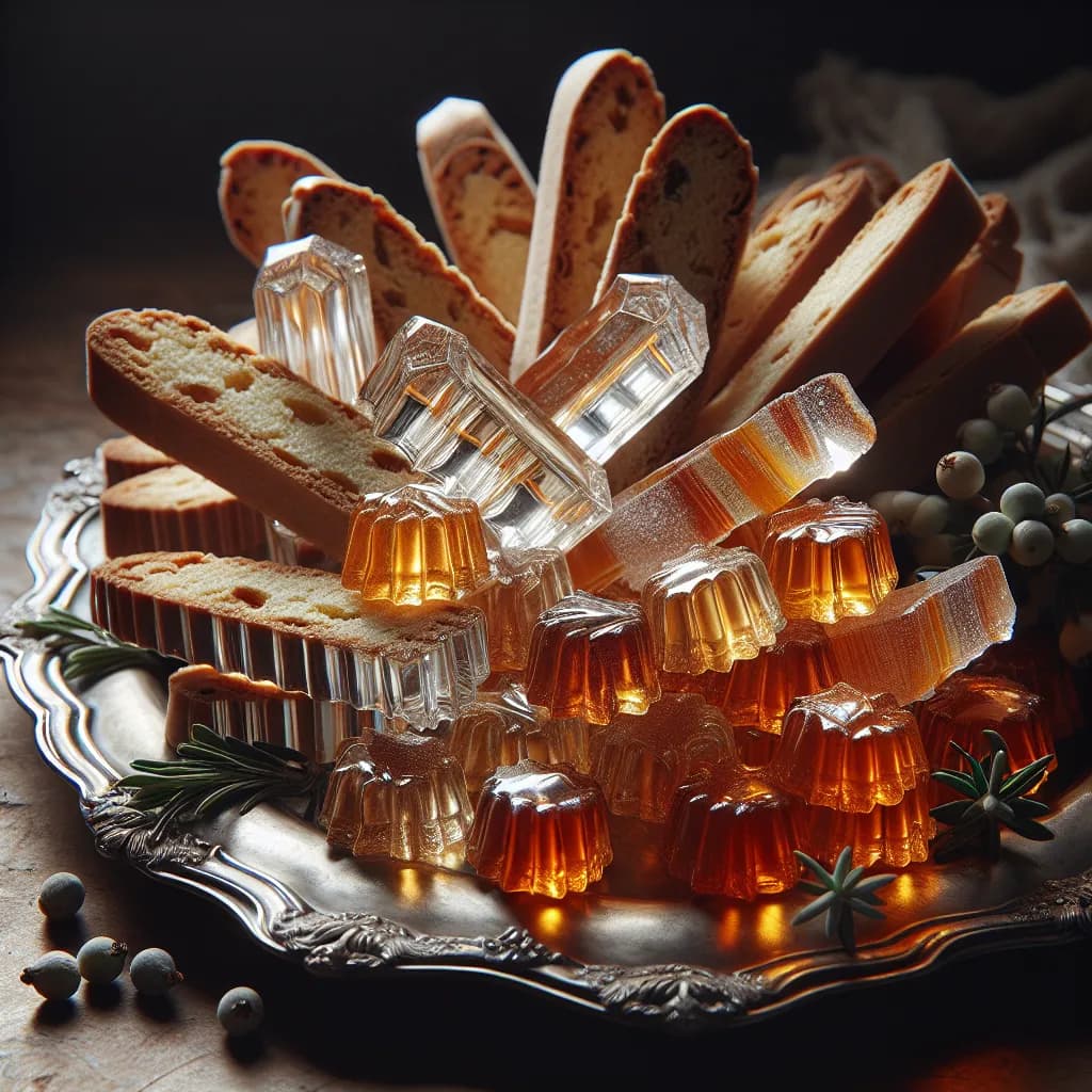 Biscotti di Vetro con Caramelle Ginevrine