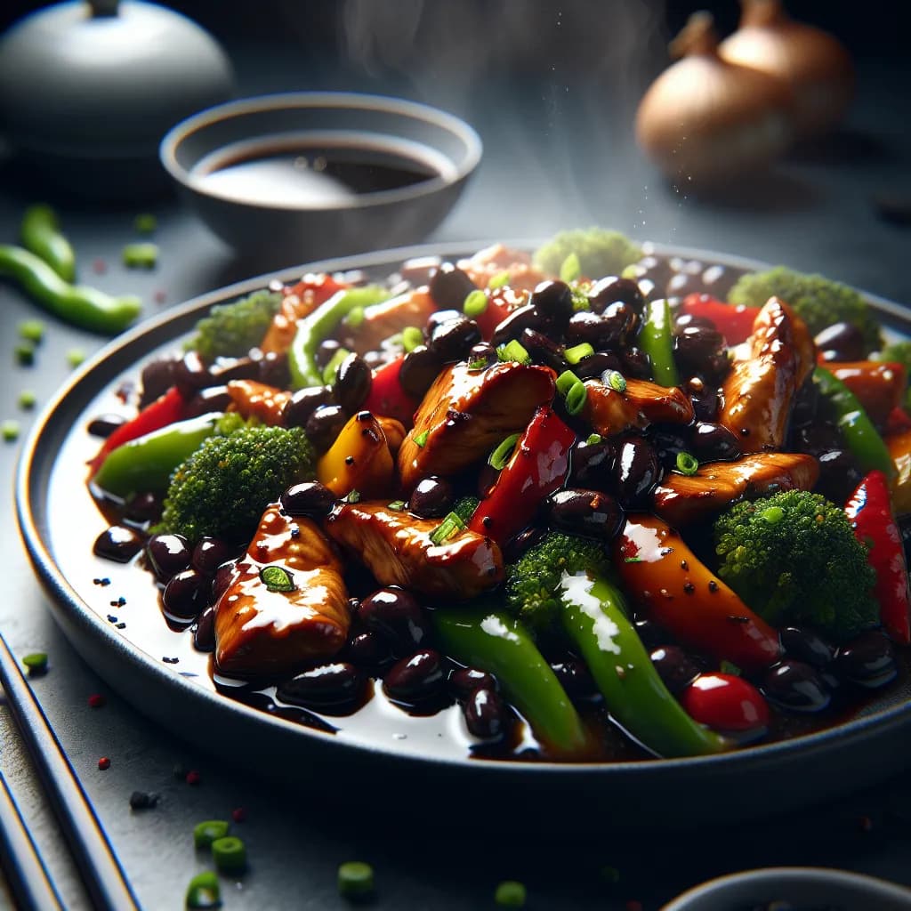 Black Bean Paste Stir-Fry