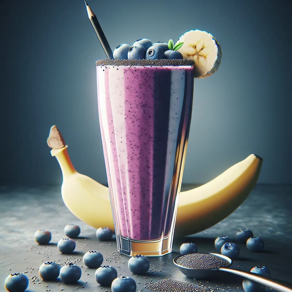 Blueberry Banana Smoothie