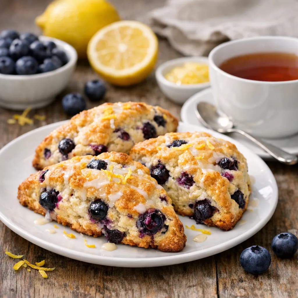 Blueberry Lemon Scones