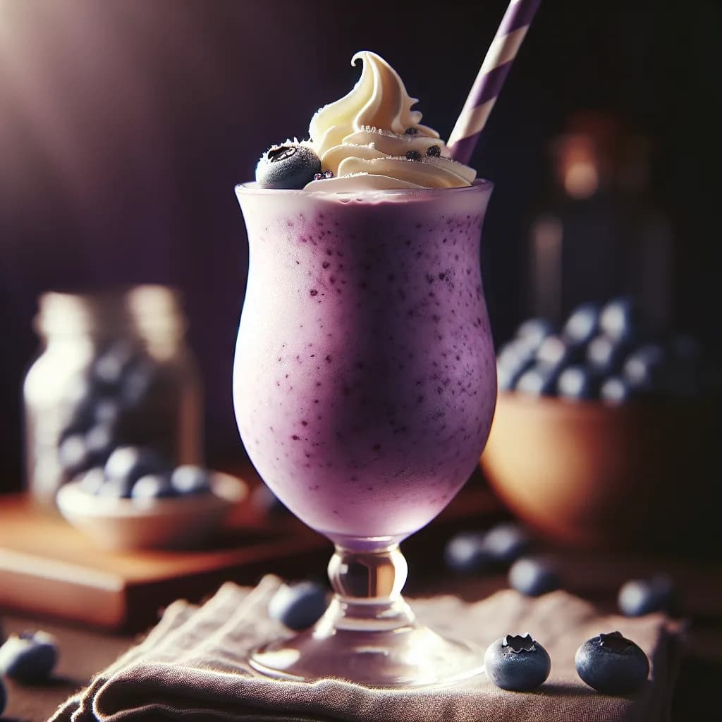 Blueberry Milkshake