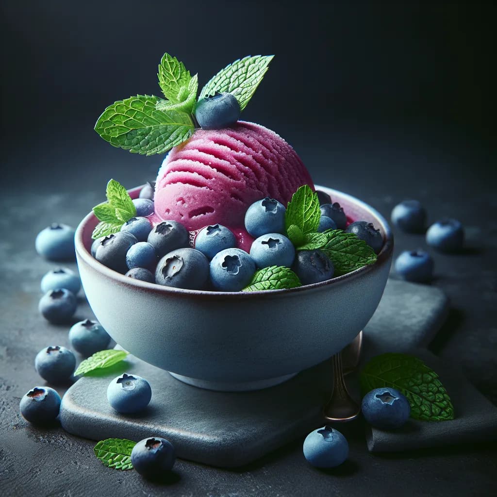Blueberry Sorbet