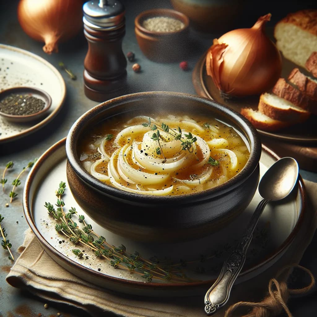 Boiled Onion Soup