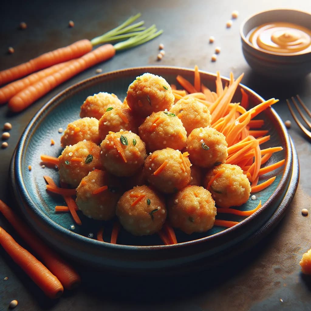 Bolinhos de Frango com Cenoura