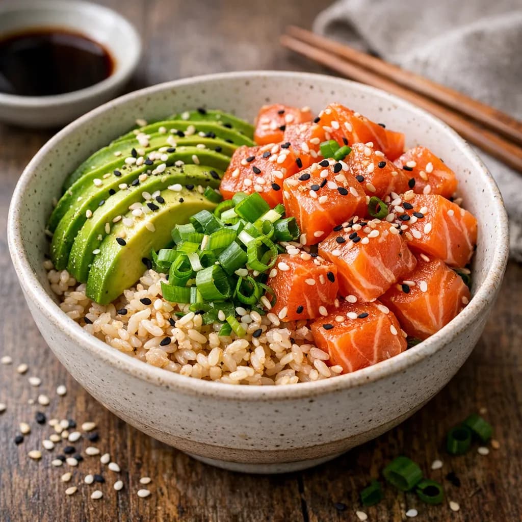 Boris bowl au saumon et avocat