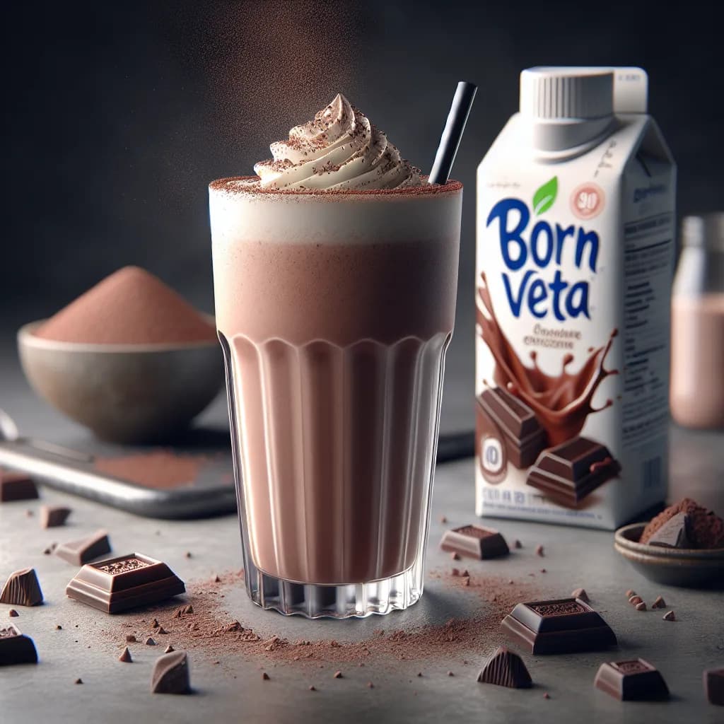Bornvita Chocolate Milkshake