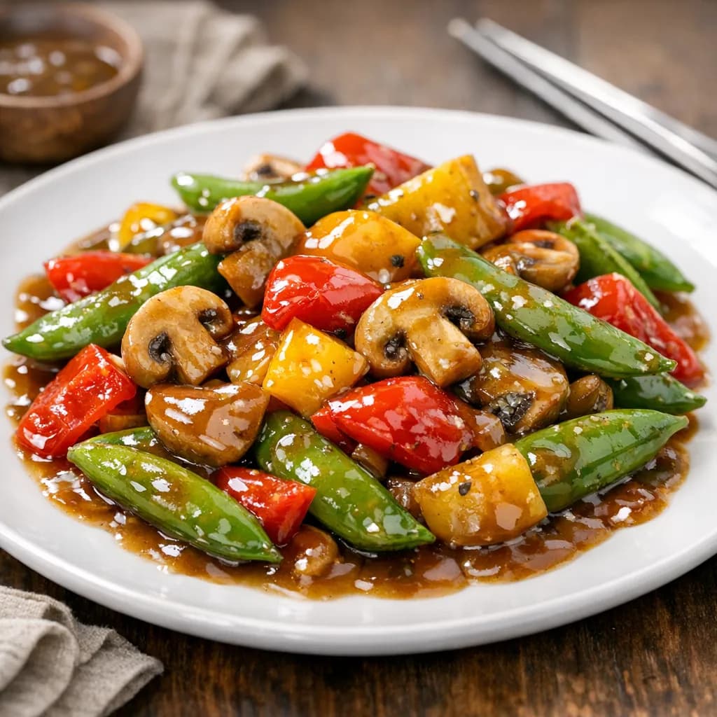 Boston Market Gravy Vegetable Stir-Fry